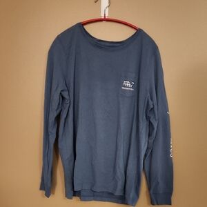 Vineyard Vines Blue Long Sleeve Tee